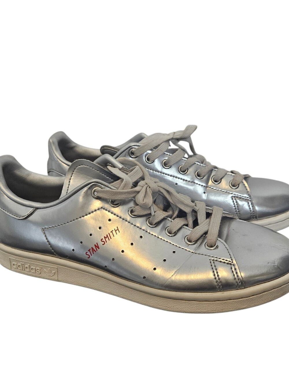 Adidas Stan Smith Silver Metallic 2019 Men's Size 9